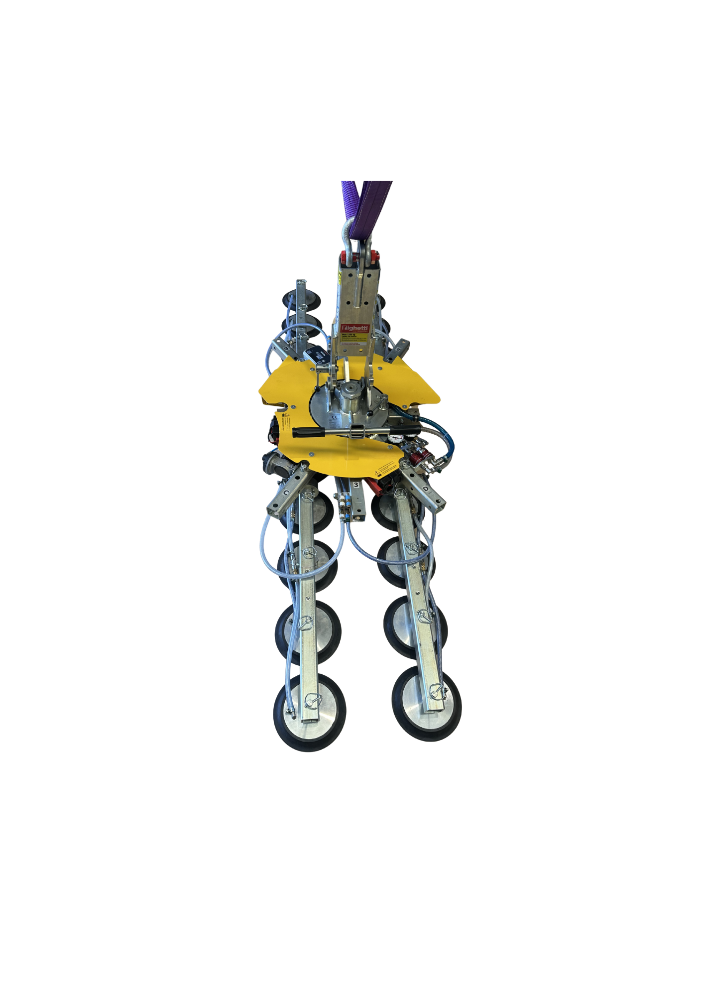 Righetti VB-KIT12+8C - 600kg Curved Glass Lifter Hire