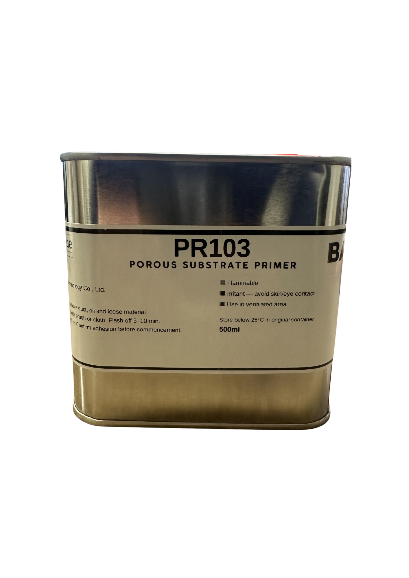 Baiyun PR103 Primer for MS Hybrid Sealants & Porous Substrates 500ml