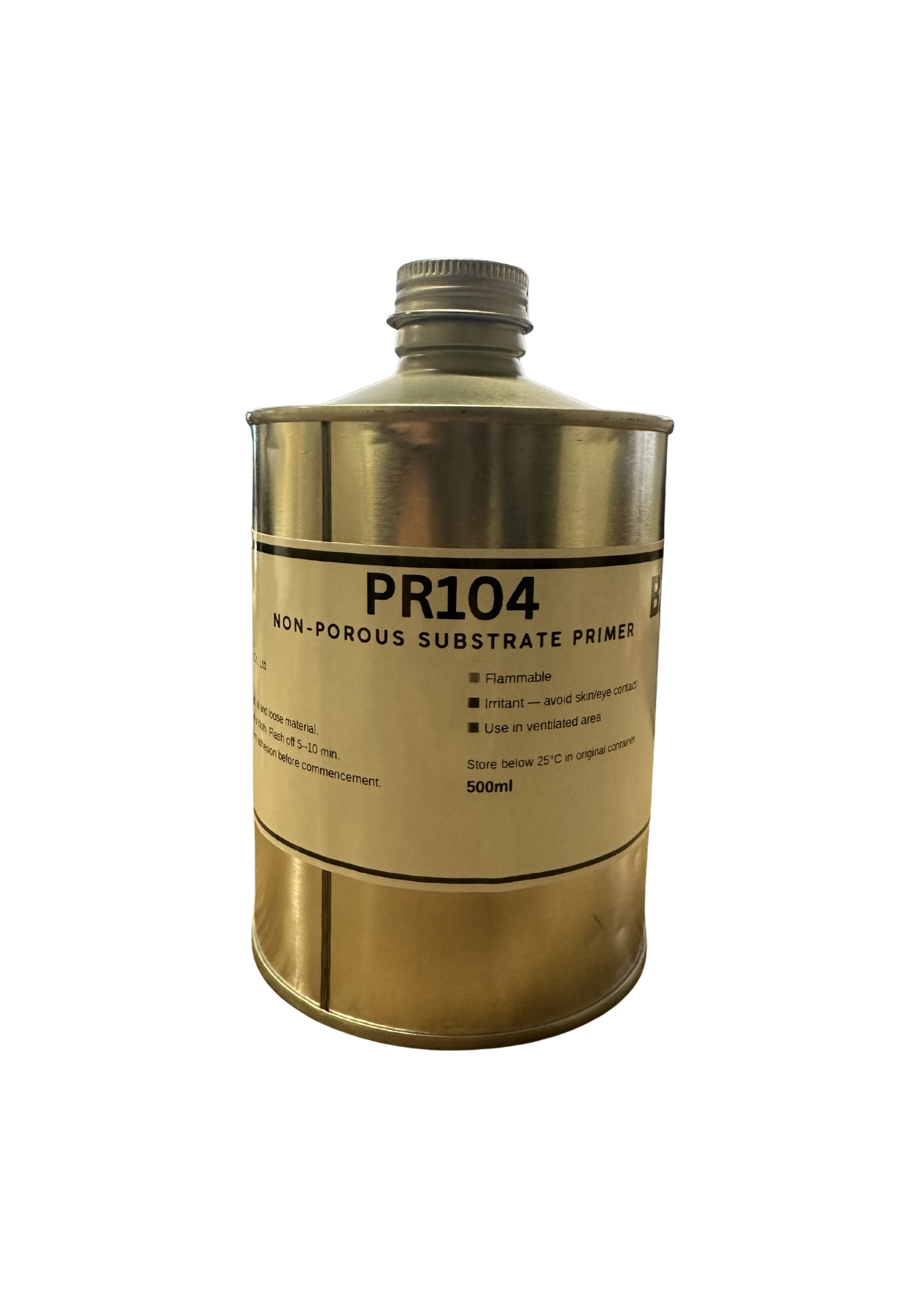 Baiyun PR104 Primer for Silicone & Non Porous Substrates 500ml