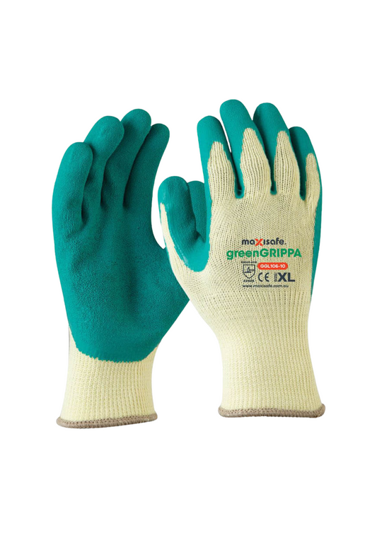 Green Grippa Gloves