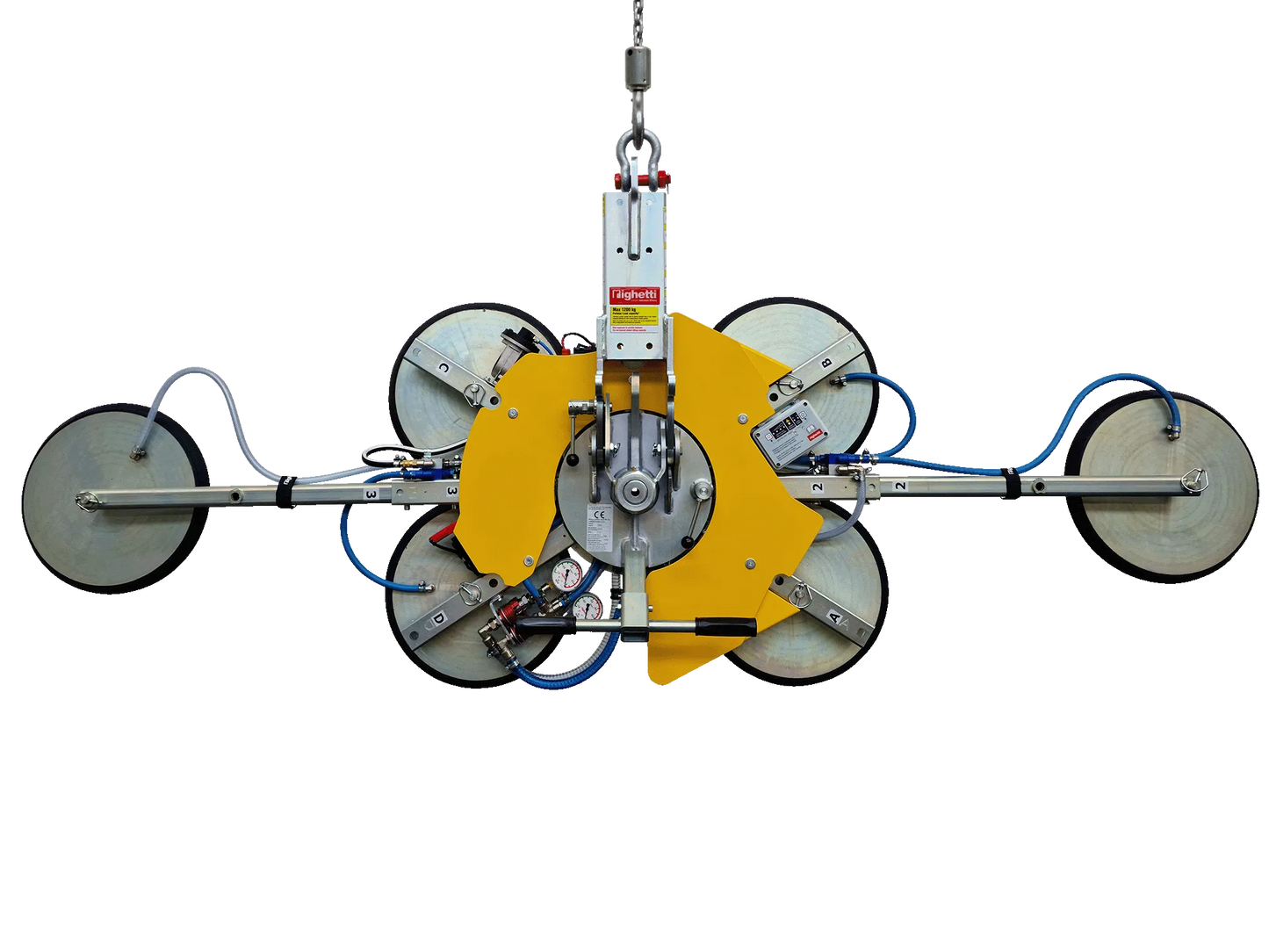 Righetti VB4+4 XL - 1200kg Glass Lifter